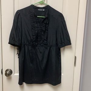 MOVING SALE APT 9 Medium Ruffle Blouse ties sides